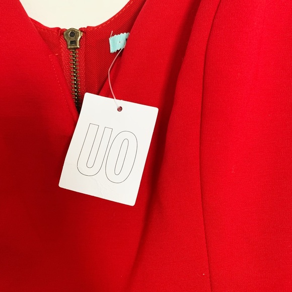 Urban Outfitters red mini dress (NEW WITH TAGS) - Picture 3 of 4